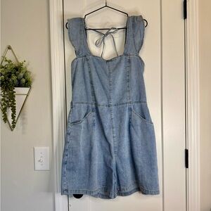 Wishlist Apparel Lexi Denim Romper